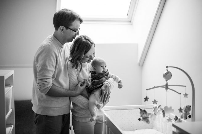 Vauvakuvaus kotona 3-kuukautta, Siru Danielsson Photography